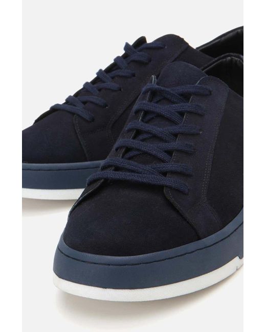 Yaya by Hotiç Marineblaue Sportschuhe Aus Nubukleder Für Herren in Blue für Herren