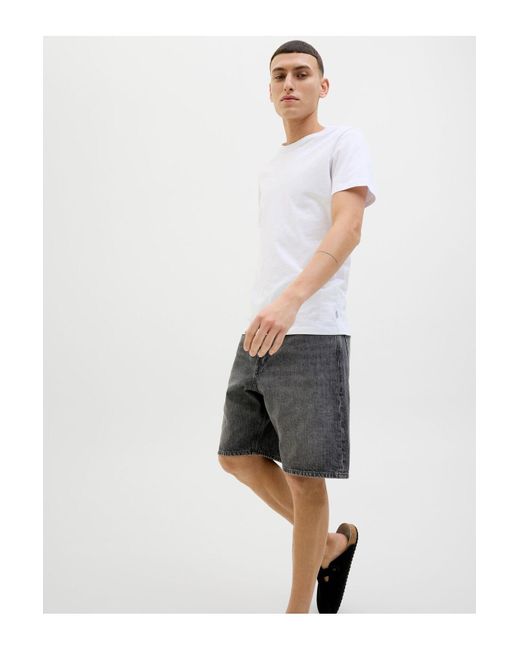 Jack & Jones Locker Geschnittene Shorts Locker Geschnittene Locker Geschnittene Shorts Für Herren in Gray für Herren