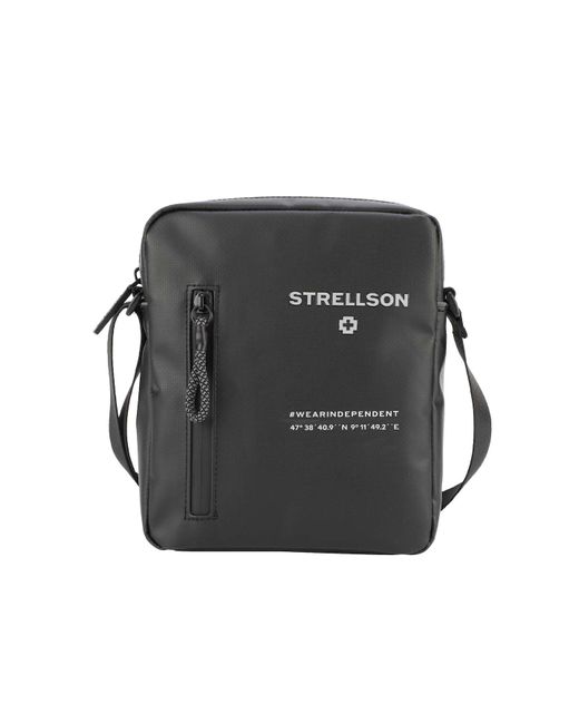 Strellson Umhängetasche stockwell 2.0 marcus shoulderbag xsvz, 21x18x5cm (hxbxt) in Black für Herren