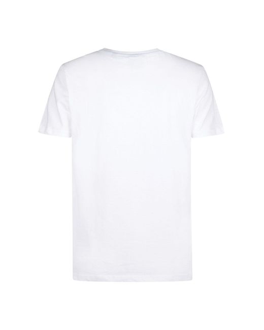 Petrol Industries Klassisch Gestaltetes T-Shirt Für Herren in White für Herren