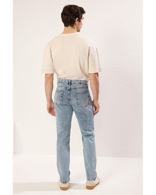 Trendyol Blaue Jeans Mit Gerader Passform – Jeans Für Herren in Blue für Herren