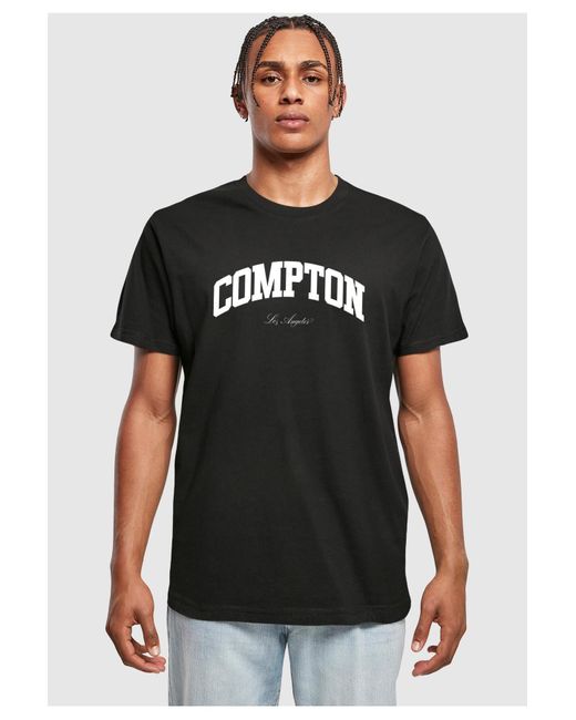 Mister Tee Compton los angeles tee in Black für Herren