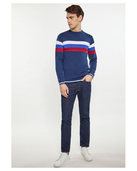 Mo Sweatshirt regular fit in Blue für Herren