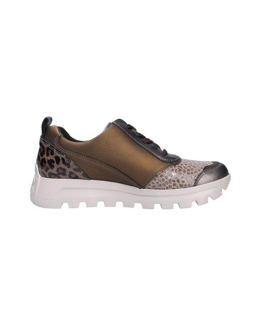 Waldläufer Brown Schnürschuh Für Damen