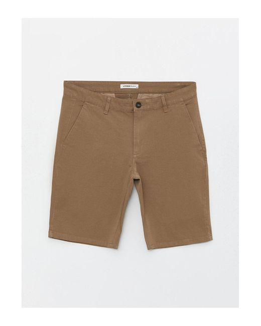 LC Waikiki Gabardine-Shorts – Standardgröße Für Herren in White für Herren