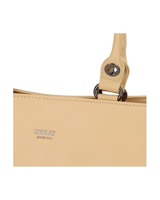 Replay Natural Shopper Tasche 45 Cm Für Damen
