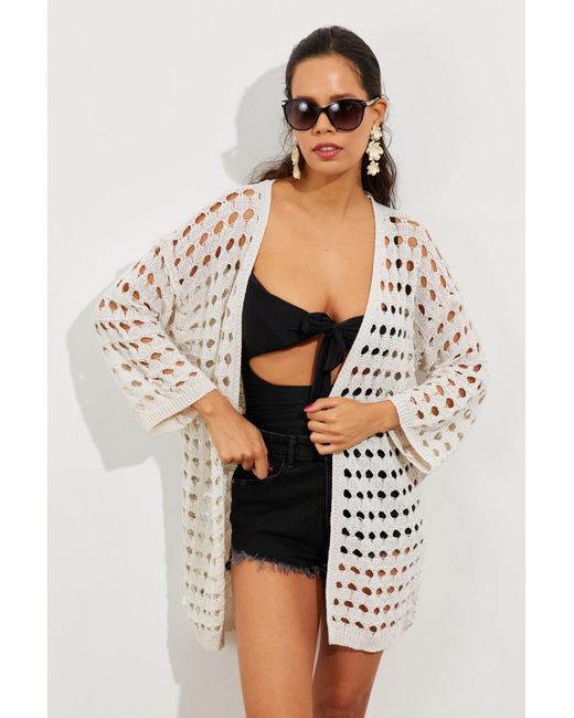 Cool & Sexy Strickjacke relaxed fit | Lyst DE
