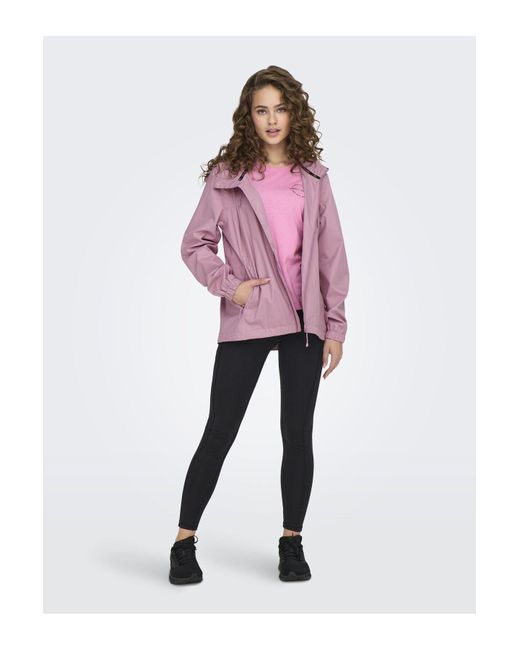 Only Play Pink Regenjacke Onprainy Regenjacke Für Damen