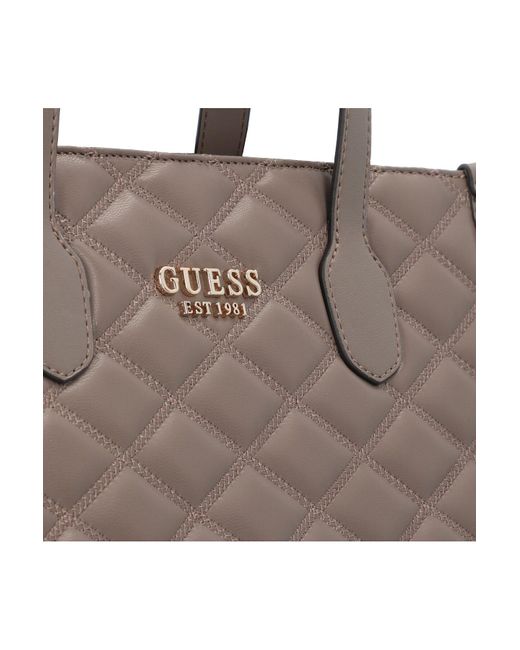 Guess Brown Tamsin Schultertasche 34 Cm Für Damen