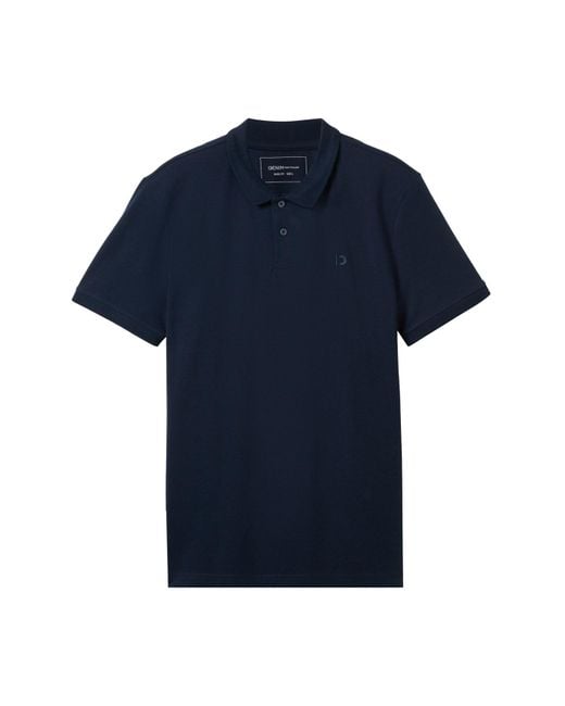 Tom Tailor Poloshirt regular fit in Blue für Herren