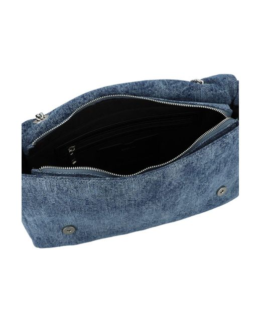 Replay Blue Shopper Tasche 36 Cm Für Damen