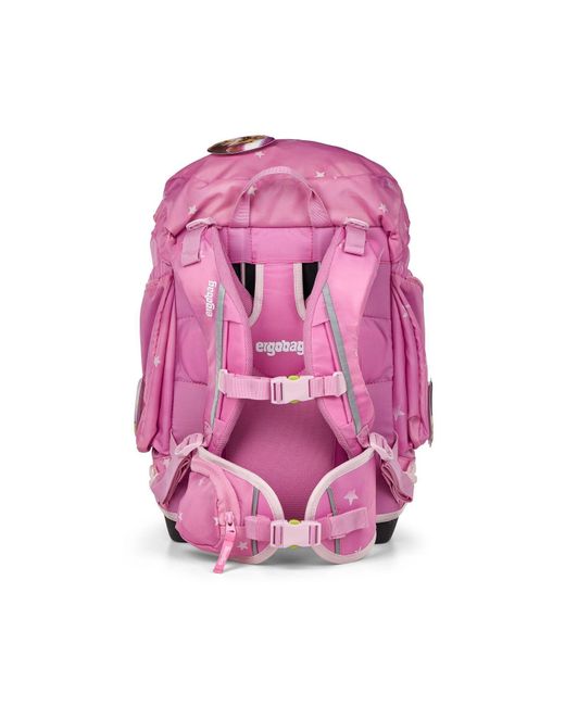 ergobag Pink Pack Schulranzen-Set 6Tlg. Inkl. Klettie-Set