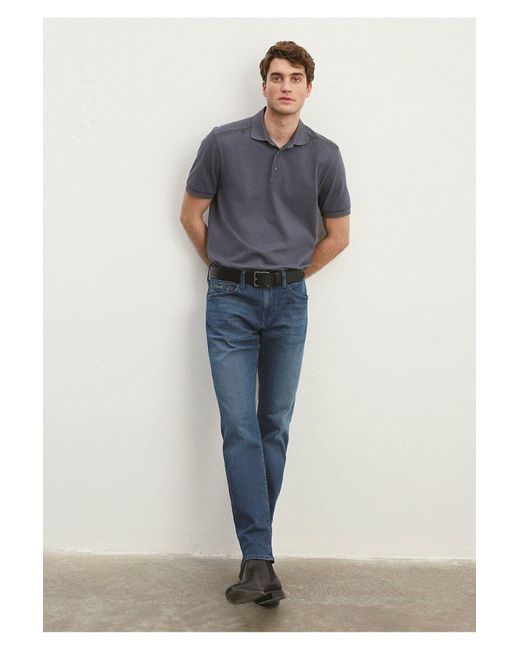 Mavi Jake lux schwarze vintage-jeanshose in indigo 0042286546 in Blue für Herren
