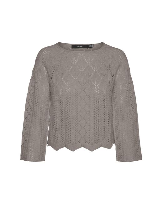 Vero Moda Blue Strickpullover Vmginger Pullover Für Damen
