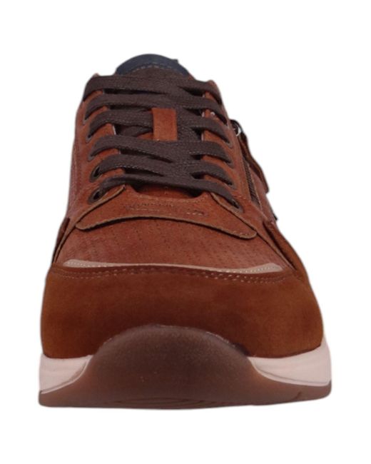 Mustang Low Sneaker Low Top 4164305 307 Cognac Kunstleder Für Herren in Brown für Herren