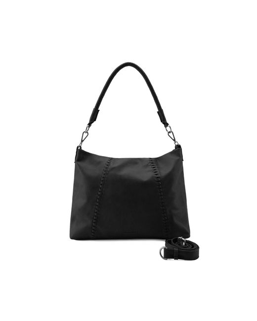 Fredsbruder Black Calm Schultertasche Leder 41 Cm Für Damen