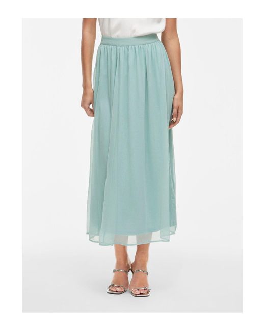 Vila Green Maxirock Vifalia High Waist Für Damen