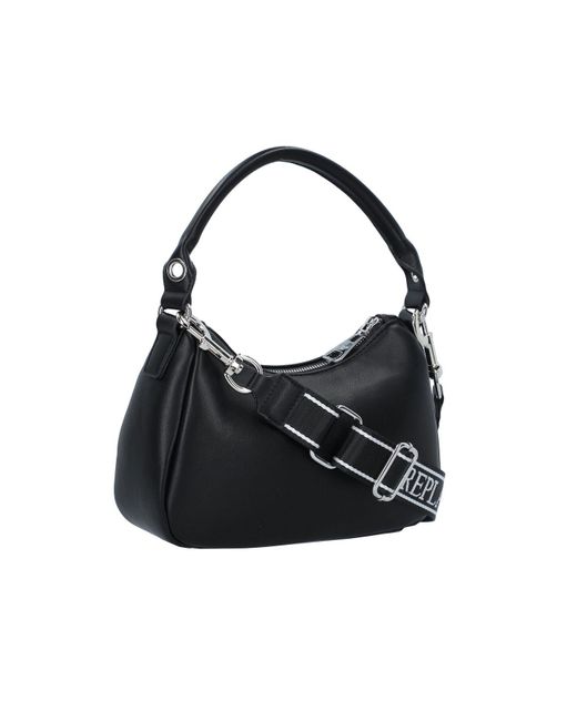 Replay Black Handtasche 25.5 Cm Für Damen
