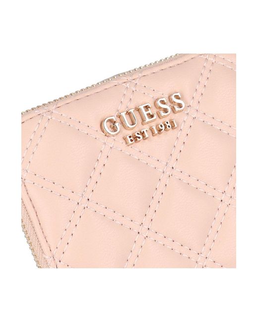 Guess Pink Didi Geldbörse 11 Cm Für Damen