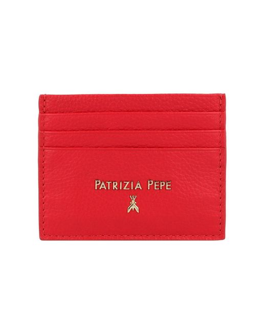 Patrizia Pepe Kreditkartenetui leder 10,5 cm