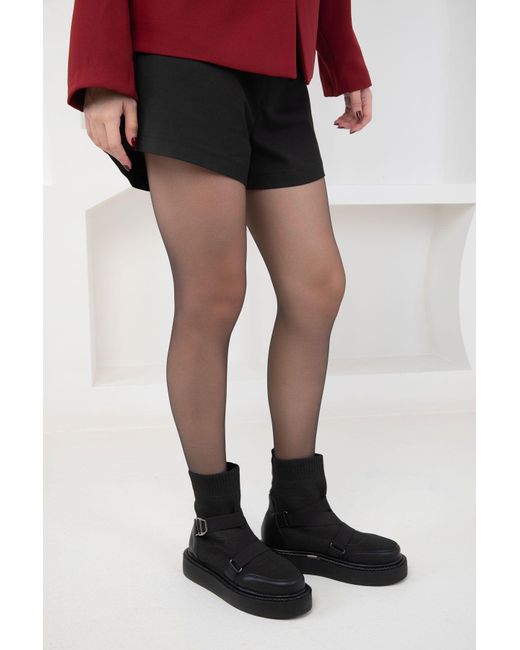 Soho Black Schwarze Stiefel – Modell Bootie Für Damen
