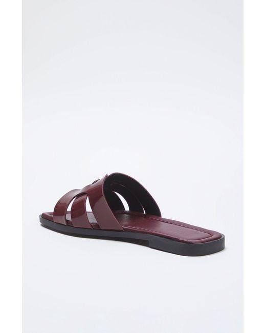 Trendyol Purple Claret Single Band Daily Hausschuhe Für Damen
