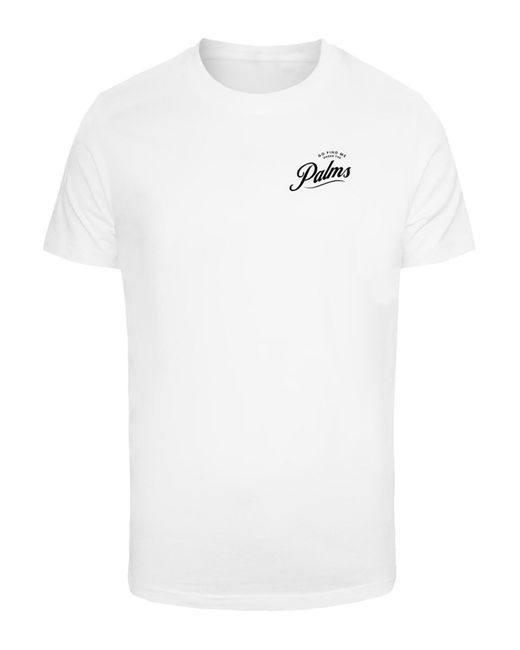 Mister Tee Three Palms Tee Für Herren in White für Herren