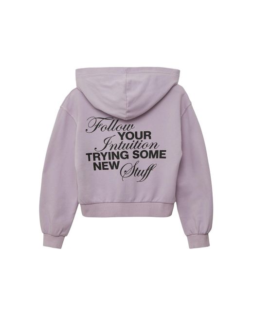 S.oliver Purple Sweatshirt Kadın Kız Çocuk Für Damen