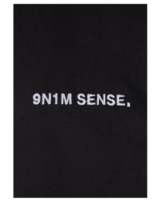 9N1M SENSE Essential t-shirt in Black für Herren