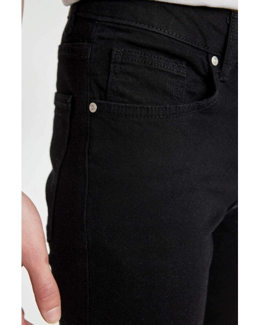 Defacto Denim Bermuda Für Herren in Black für Herren