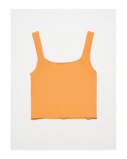 Dilvin Orange Unterhemd regular fit