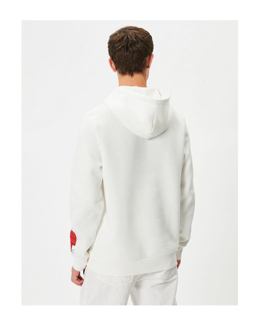 Koton Sweatshirt regular fit in White für Herren