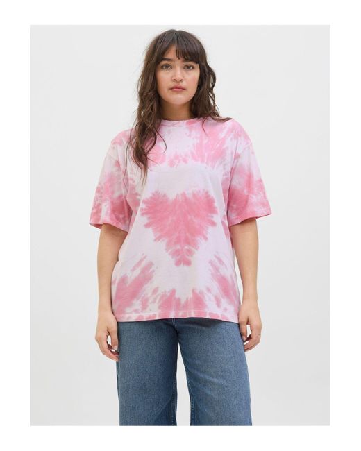 JJXX Red T-Shirt Jxthea T-Shirt Für Damen