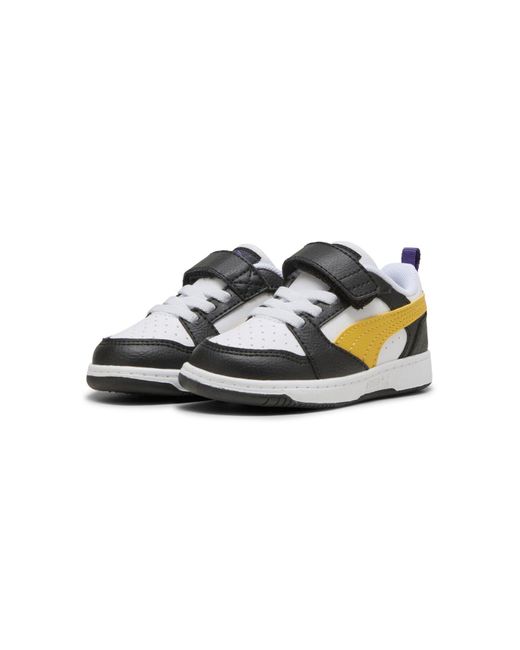 PUMA Black Rebound V6 Lo Sneakers