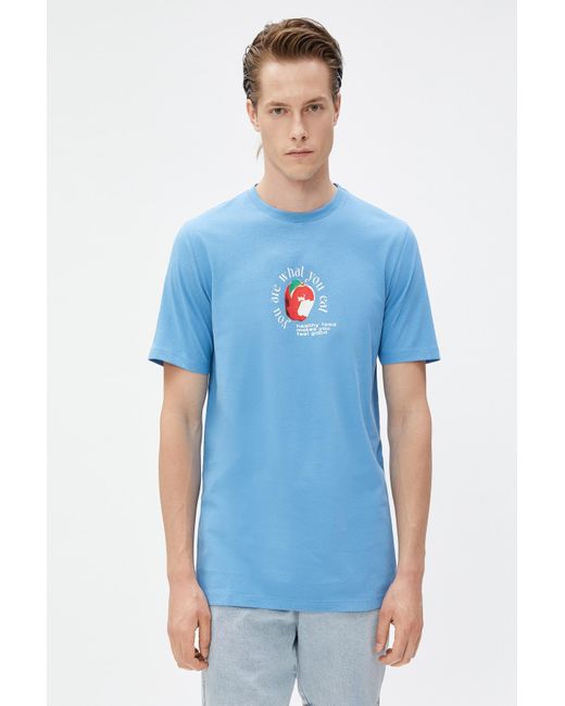 Koton Es t-shirt in Blue für Herren