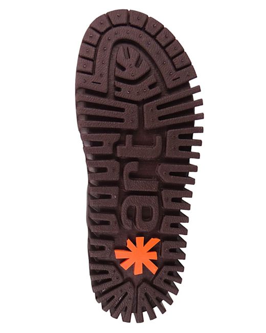 Art Komfort sandalen brighton 1573 brown leder mit softlight fußbett