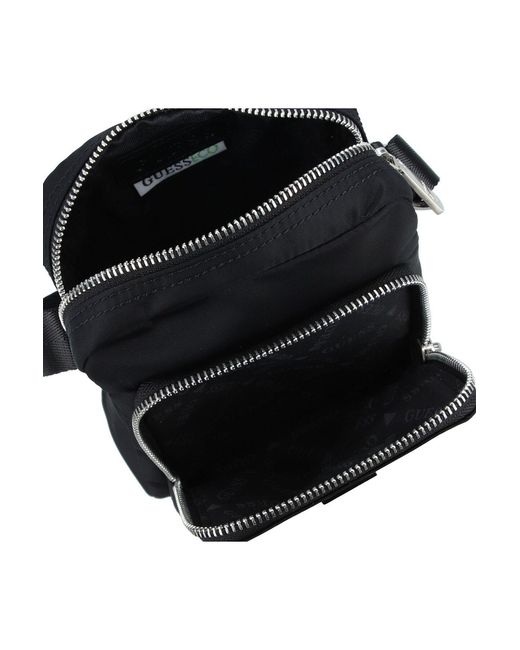 Guess Roma Umhängetasche 19.5 Cm Für Herren in Black für Herren