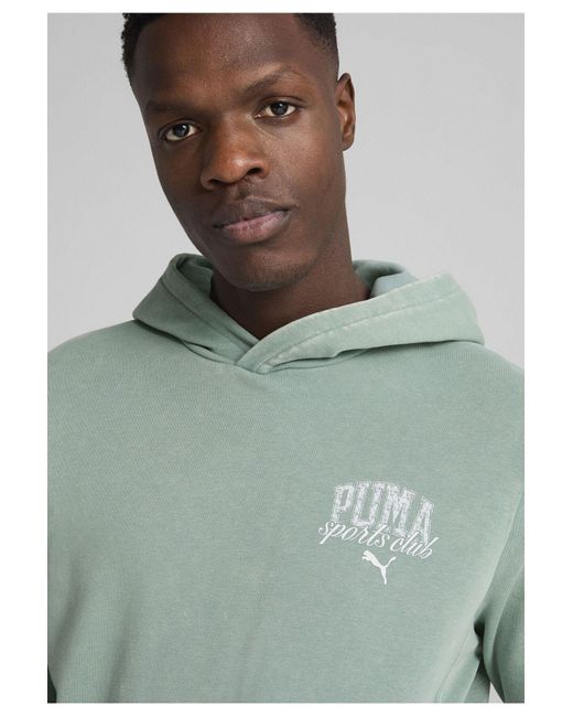 PUMA Class Washed Hoodie Für Herren in Gray für Herren