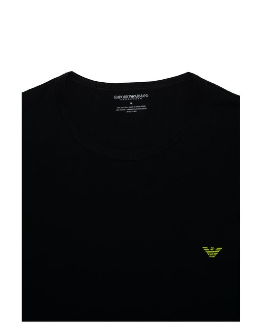Emporio Armani Sweatshirt regular fit in Black für Herren