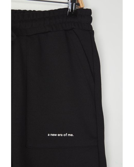 Trendyol Schwarze Shorts Mit Textdruck – Regular Fit Für Herren in Black für Herren