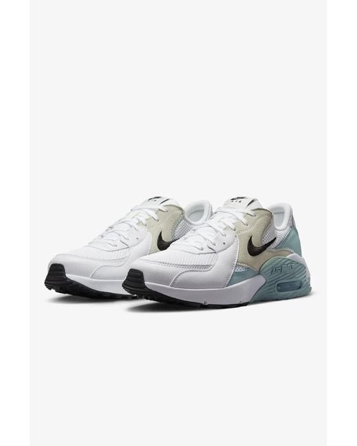 Nike Sneaker flacher absatz in Weiß | Lyst DE