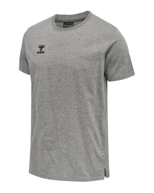 Hummel Hmlmove grid cotton t-shirt s/s in Gray für Herren