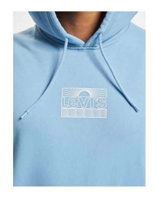 Levi's Blue Levi's standard grafik hoodie - 2xl