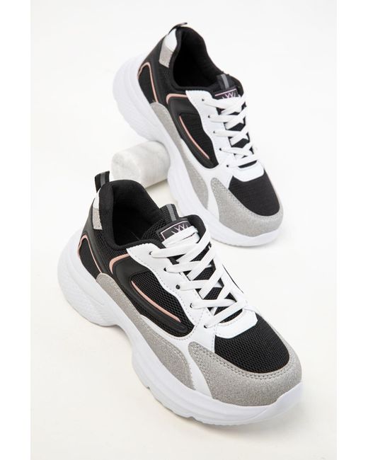 Soho Black Schwarz-Pulver Sneaker Für Damen