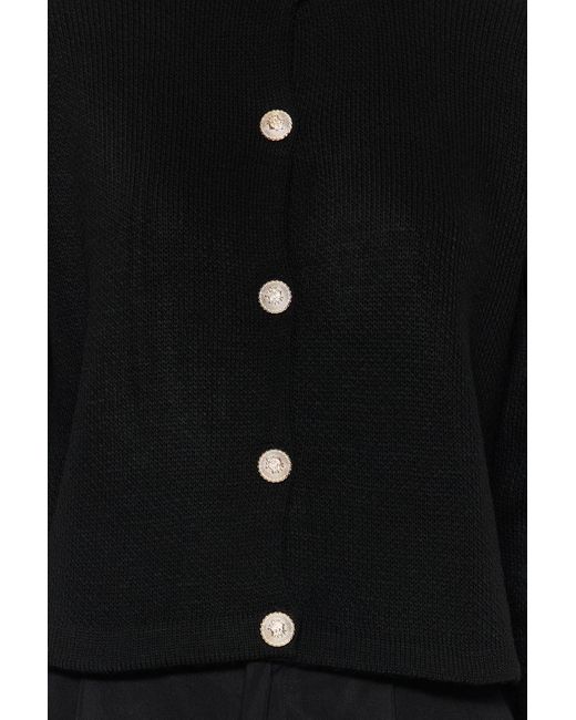 Trendyol Black Strick-Cardigan – Jacken-Look, Basic-Modell Für Damen