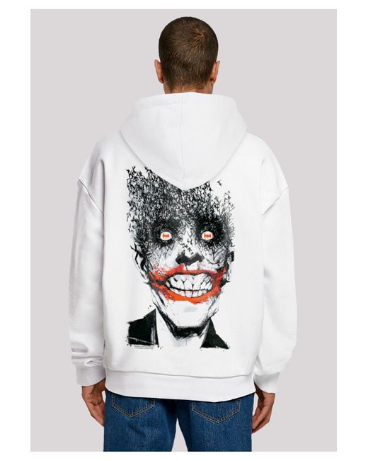 F4NT4STIC Transparent And Batman The Joker Bats With Ultra Heavy Hoody Für Herren in White für Herren