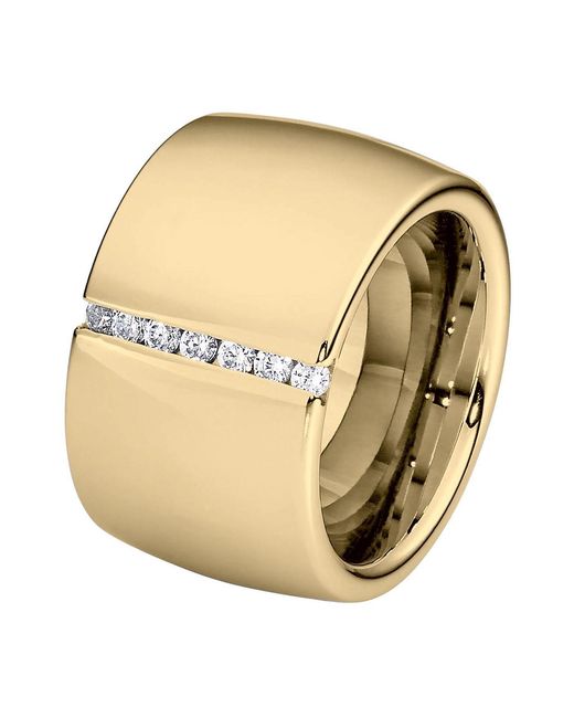 Heideman Yellow Ring Lines Elegant Für Damen