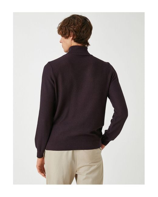 Koton Basic-Pullover Mit Rollkragen Für Herren in Blue für Herren