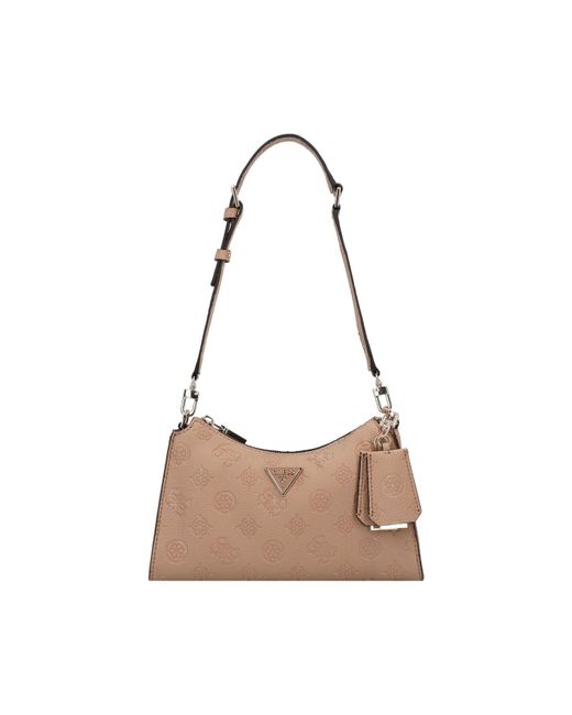 Guess White Cresidia Schultertasche 28 Cm Für Damen