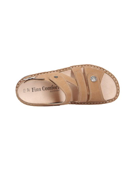 Finn Comfort Natural Sandalette keilabsatz